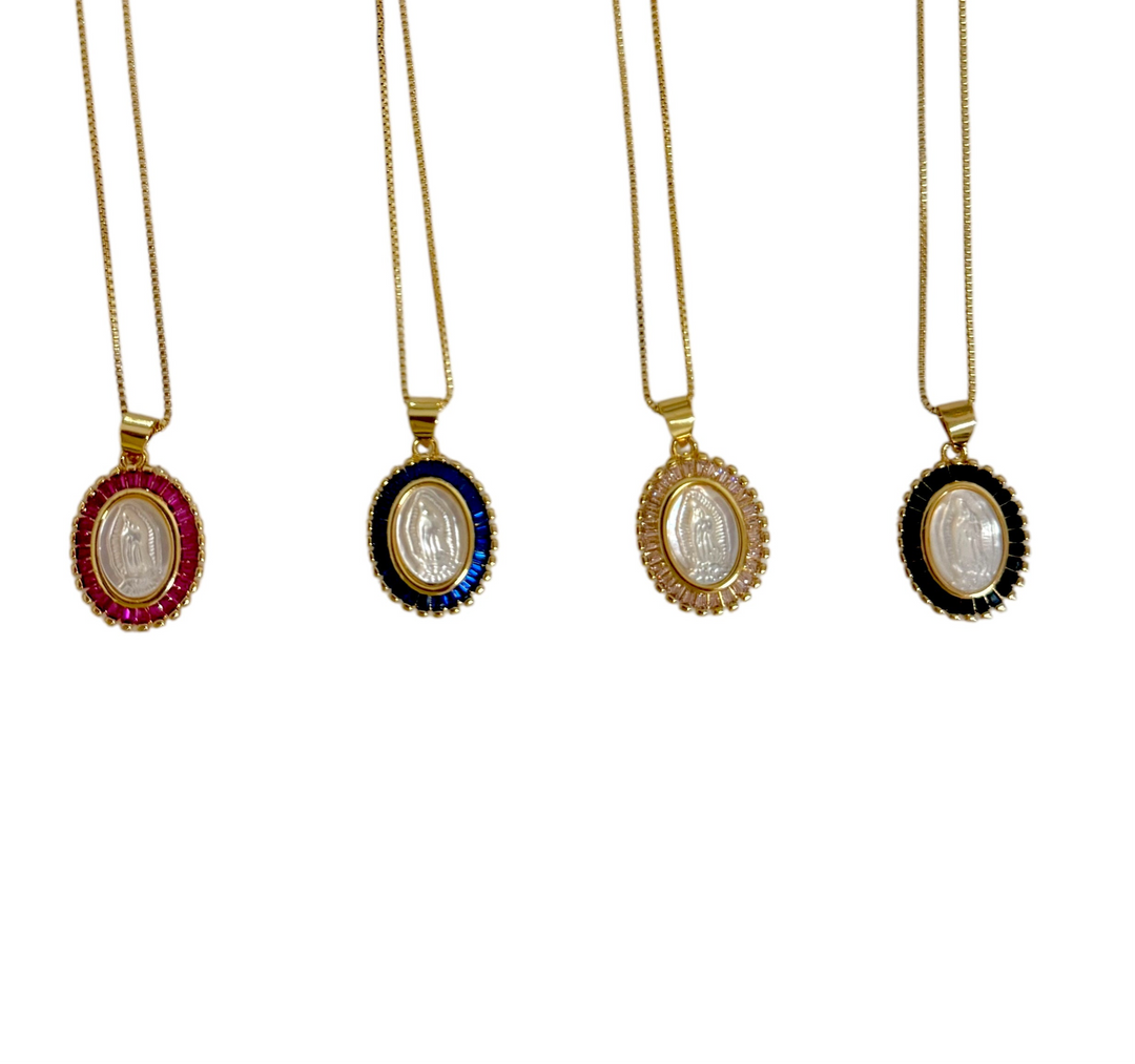 Virgen de Guadalupe Blessing Necklace