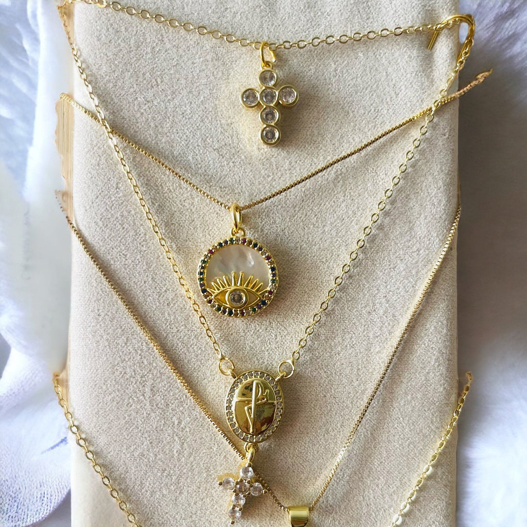  Lighting  Mannaz Designs Gold Necklaces 