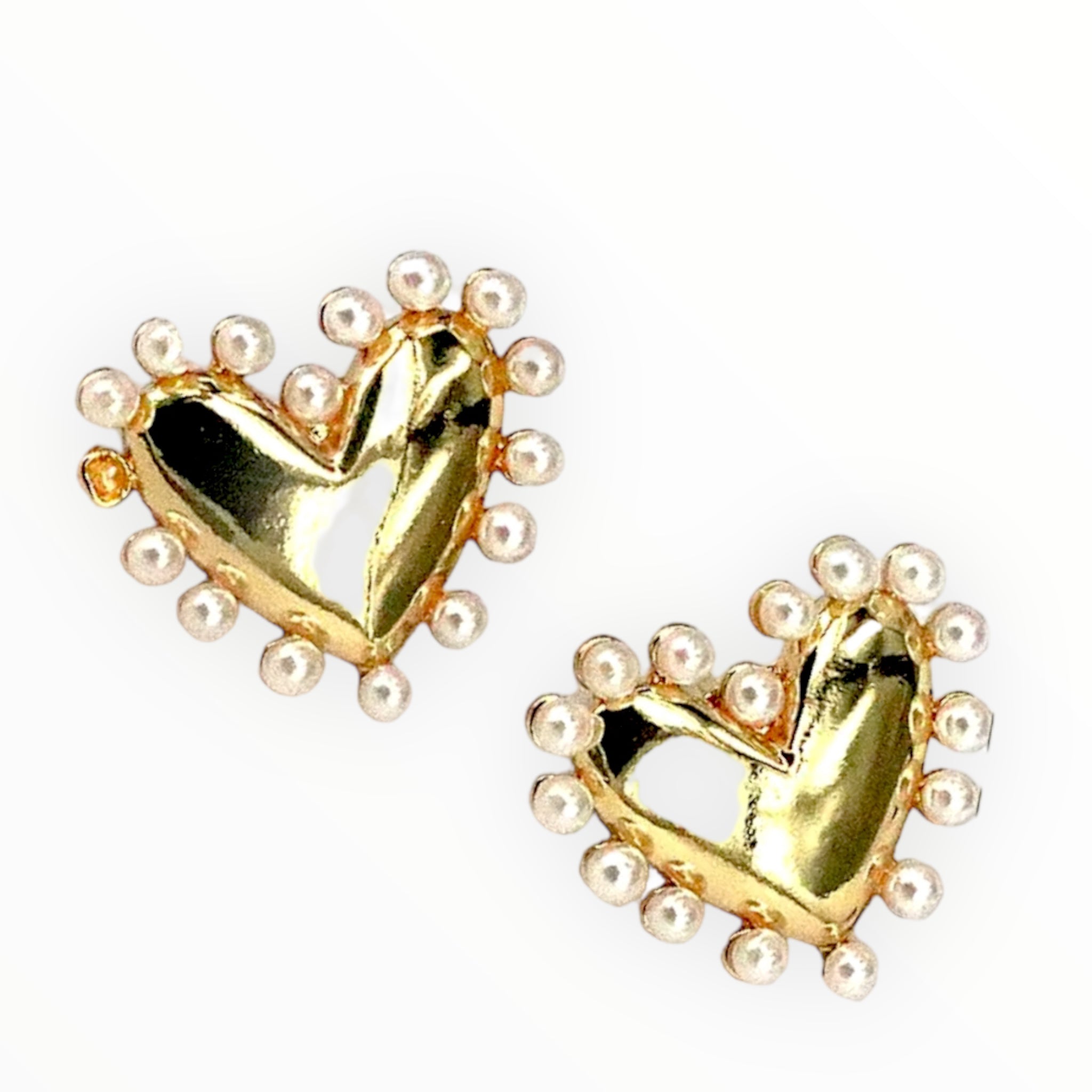 New Heart Shape Style Hanging Earrings for Women's and girls – Steorra  Jewels