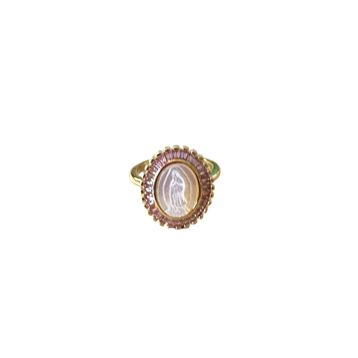 Our Lady of Guadalupe Gold Ring