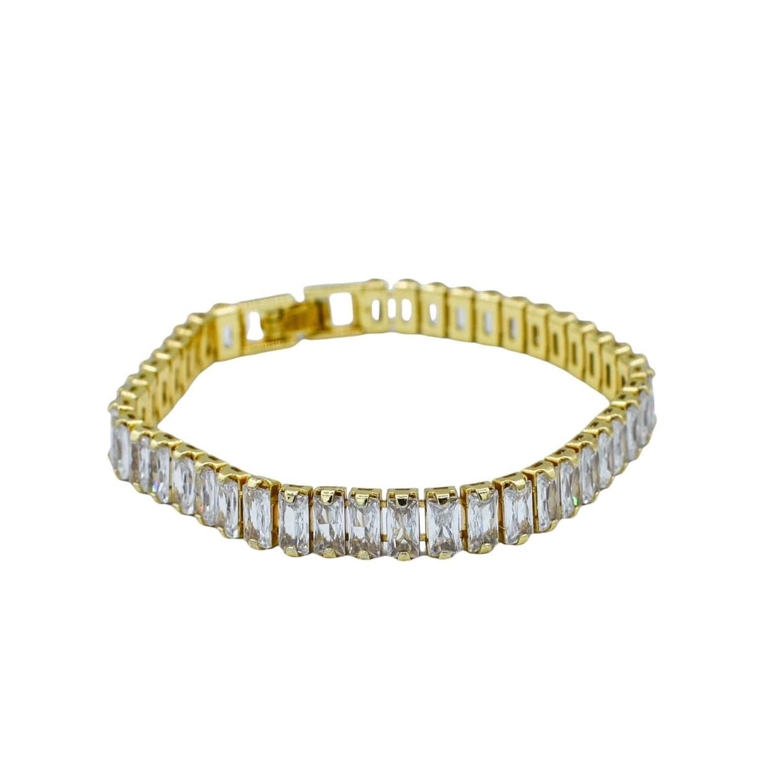  Default Title Bracelets Mannaz Designs Liz  Baguette Bracelet 