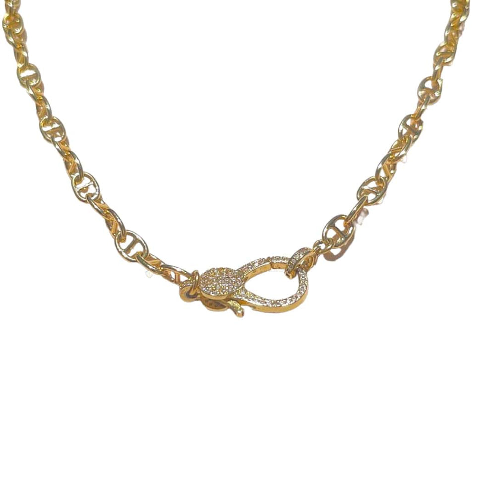 HOLIDAYS 22 20 Inches Chain Necklace Mannaz Designs Lola s Glamour - Gold Link Chain Necklace 