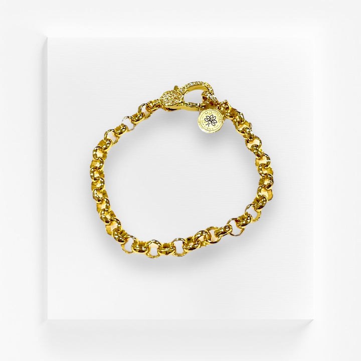  Default Title Bracelets Mannaz Designs Mannaz Statement Gold Bracelet  Default Title Bracelets Mannaz Designs Mannaz Statement Gold Bracelet 