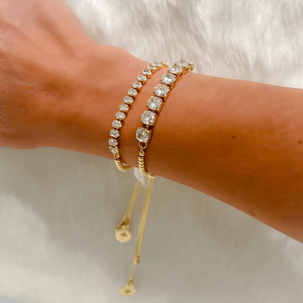 Fall 2021 Big Square Bracelets Mannaz Designs Missy Tennis Bracelets 