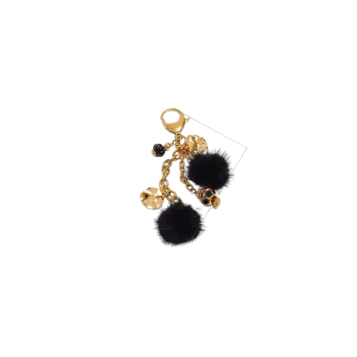 Noir Charm Luxe Bag Charm