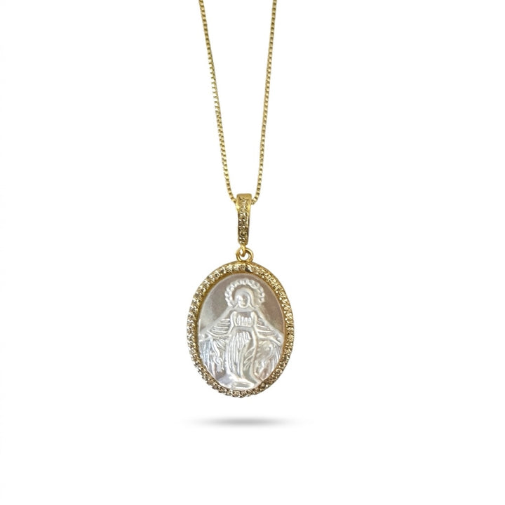 Virgin Mary Necklace
