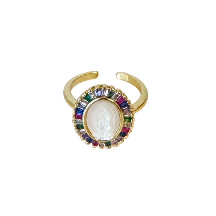 Our Lady of Guadalupe Gold Ring