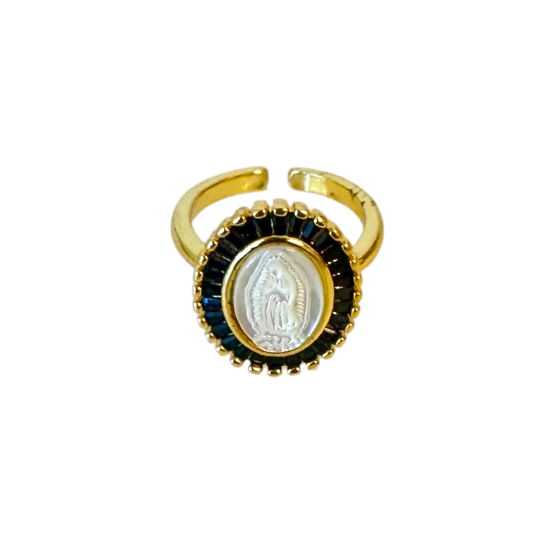 Our Lady of Guadalupe Gold Ring