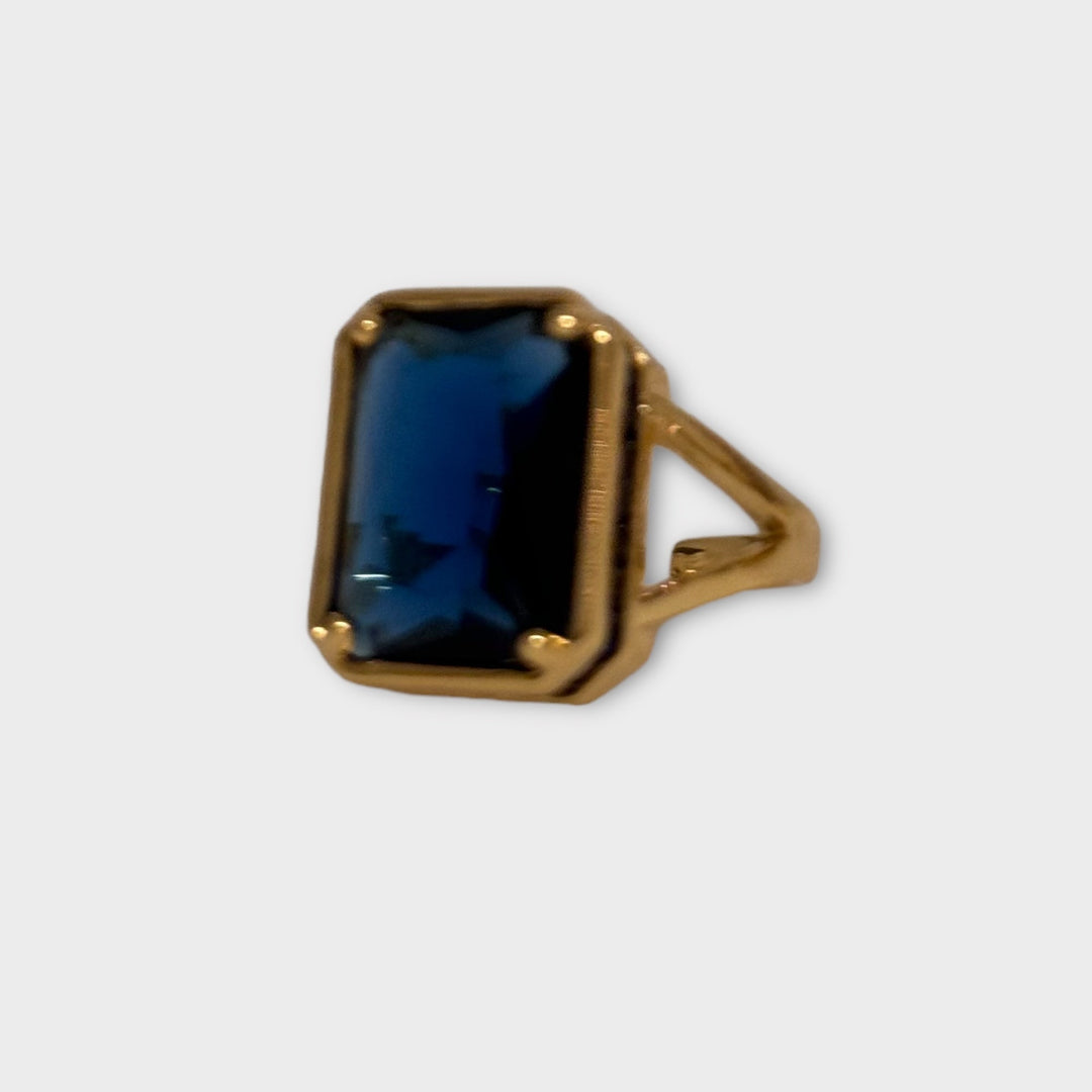  Default Title  Mannaz Designs Pia Solitaire Color Ring 