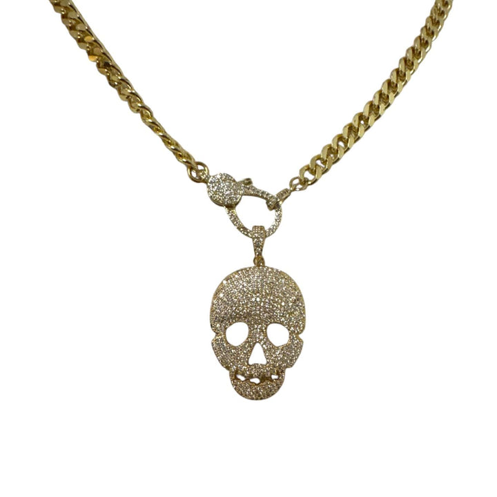  Audrey Necklaces Mannaz Designs Skull Gasparilla Gold Necklace 