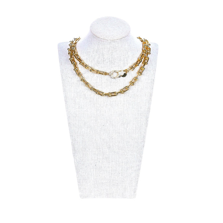 fall20 20 Inches Choker Mannaz Designs Tiffany Gold Necklace 