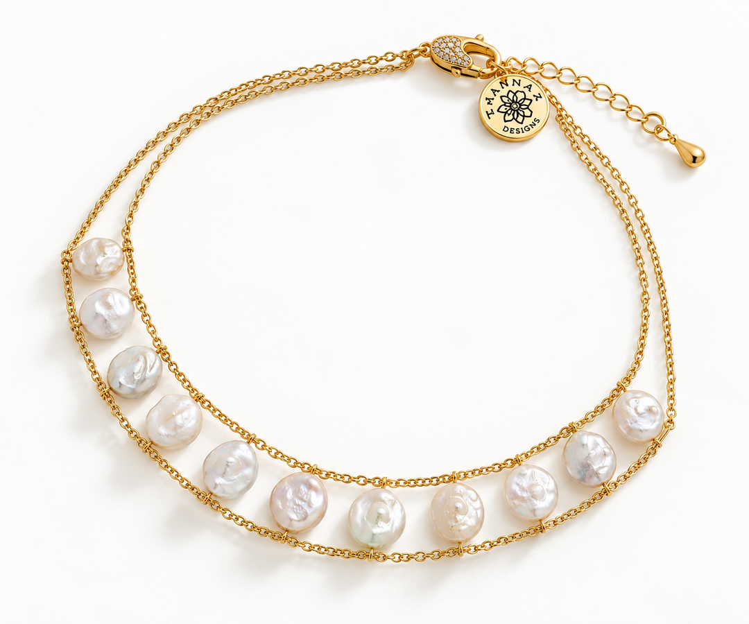 The Coin Baroque Pearl Choker