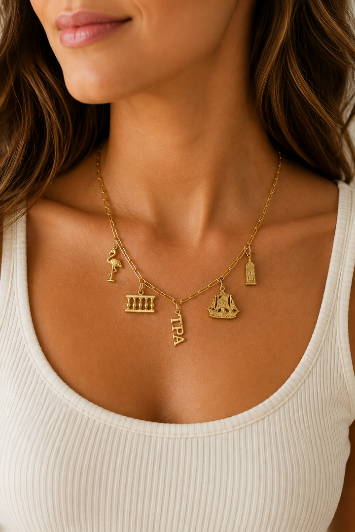 Tampa Icon Charm Necklace