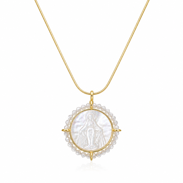 Miraculous Mary Medal Necklace