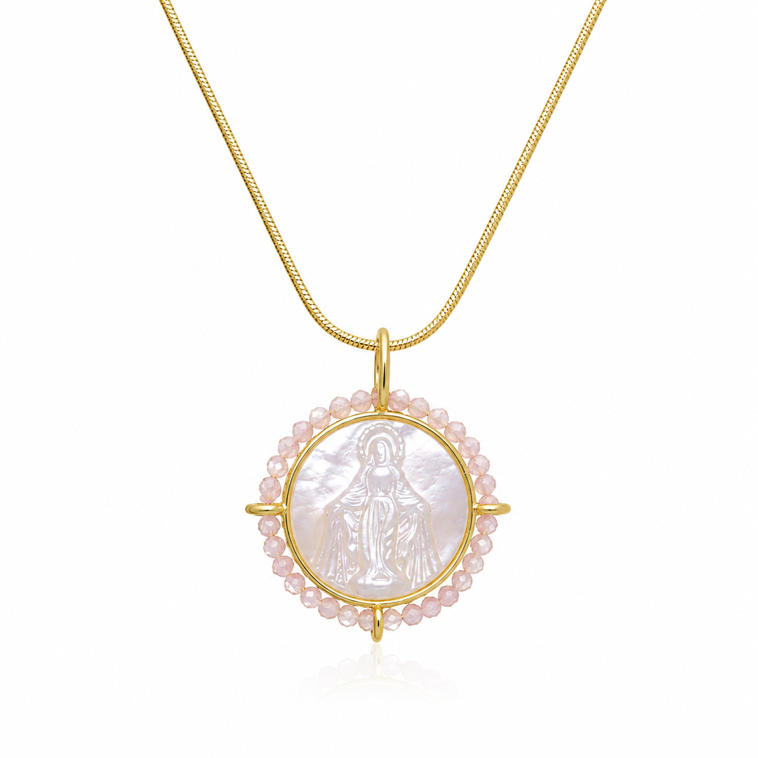 Miraculous Mary Medal Necklace