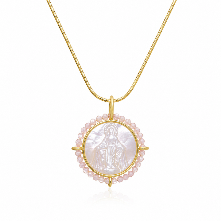 Miraculous Mary Medal Necklace