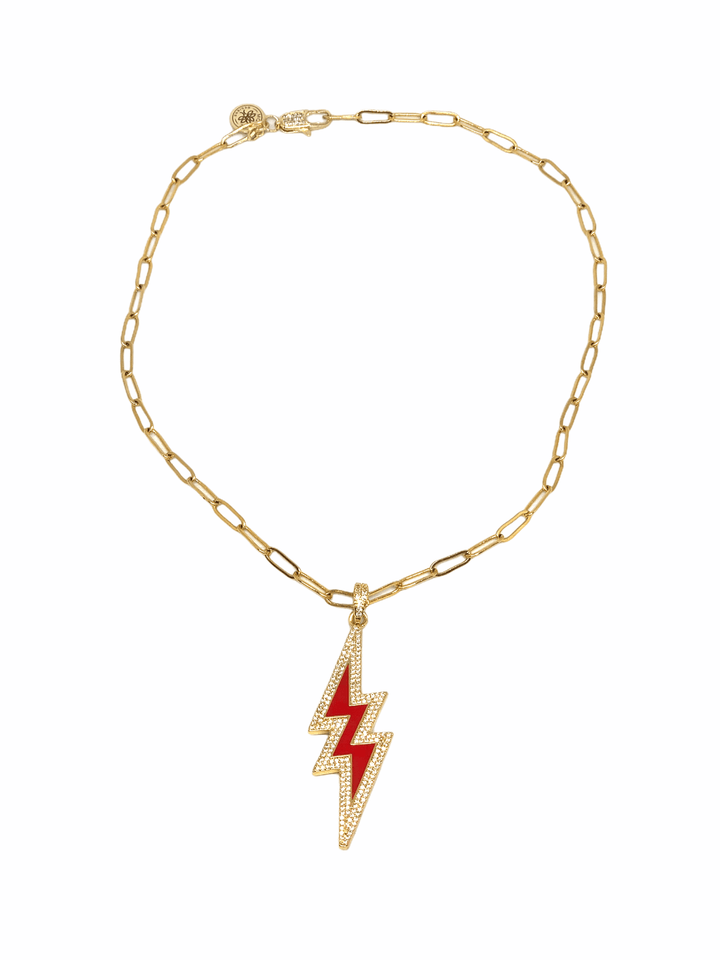  Default Title  Mannaz Designs Lighting Chain Necklace 