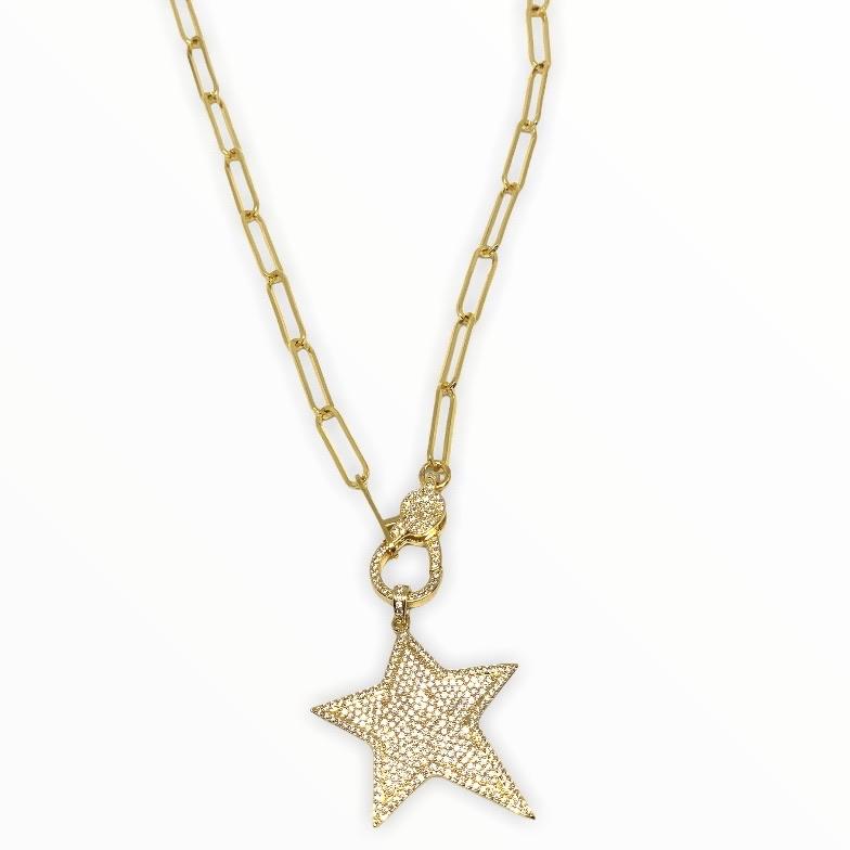 Fall20, Holiday Default Title Chain Necklace Mannaz Designs Rock Star Necklace 