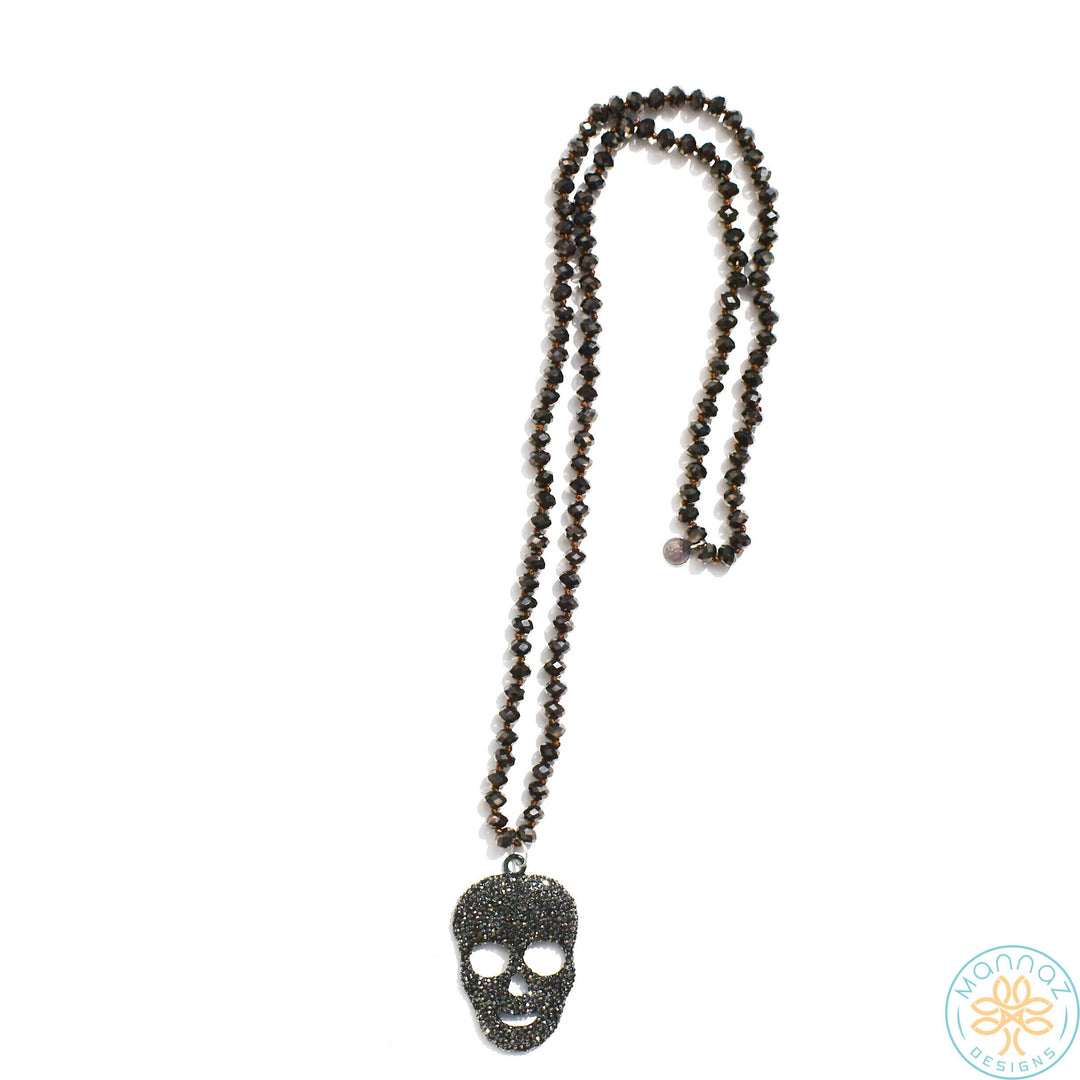 Skull Black Gasparilla Necklace